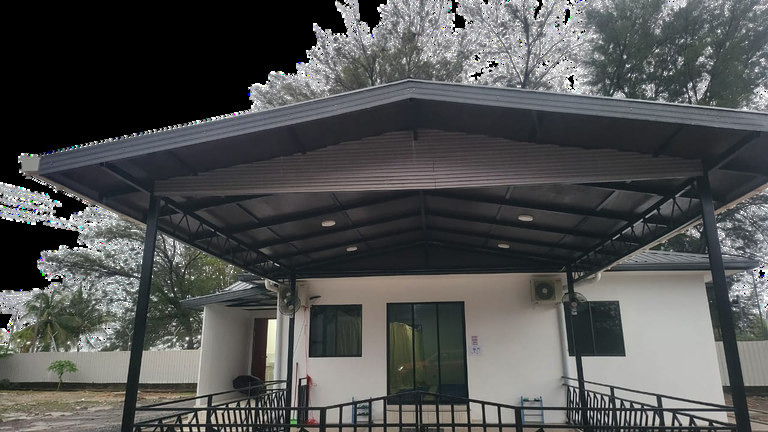 Completed residential unit exterior